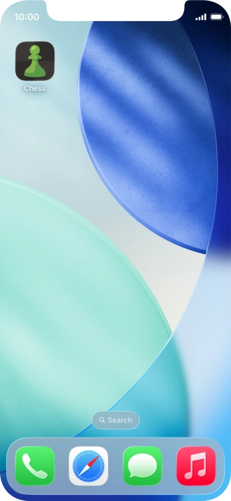 Press and hold the required app.