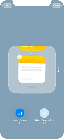 Press Smart Rotate to turn the function on or off.