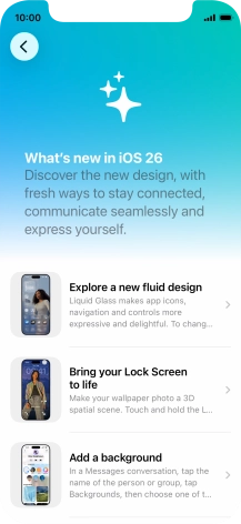 Slide your finger upwards starting from the bottom of the screen to return to the home screen.