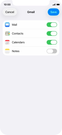 If this screen is displayed, you email account has been recognised and set up automatically. Follow the instructions on the screen to key in more information and finish setting up your email account.