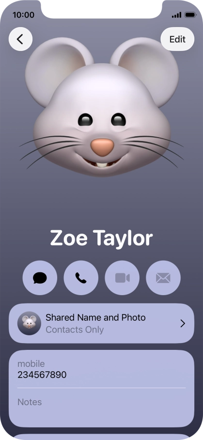Slide your finger upwards starting from the bottom of the screen to return to the home screen.