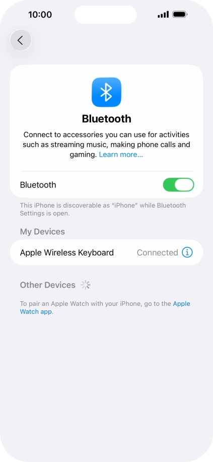 Slide your finger upwards starting from the bottom of the screen to return to the home screen.
