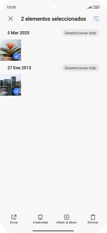 Pulsa Enviar.