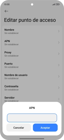 Introduce airtelwap.es y pulsa Aceptar. Introduce airtelwap.es y pulsa Aceptar.