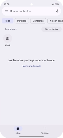Pulsa el icono de menú.
