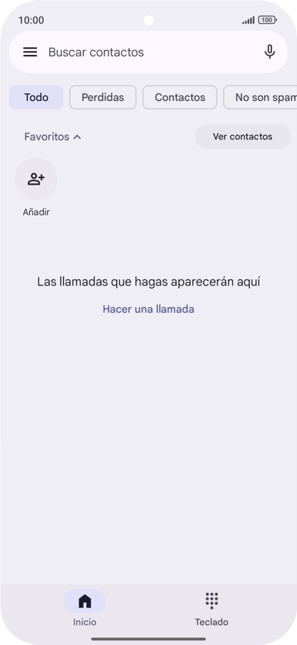 Pulsa el icono de menú.