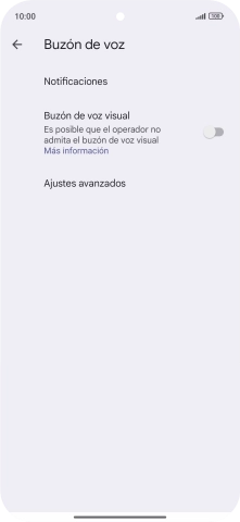 Pulsa Ajustes avanzados.