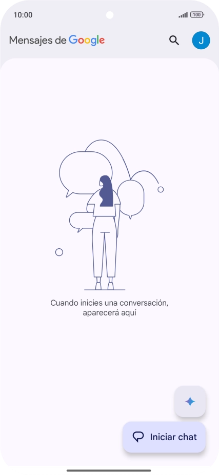 Pulsa el icono de perfil.