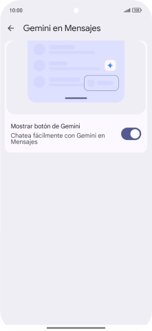 Pulsa el indicador junto a 