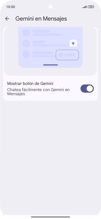 Pulsa el indicador junto a 
