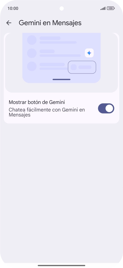 Pulsa el indicador junto a 