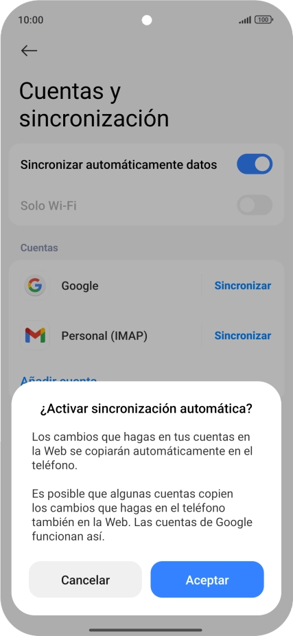 Pulsa Aceptar. Pulsa Aceptar.
