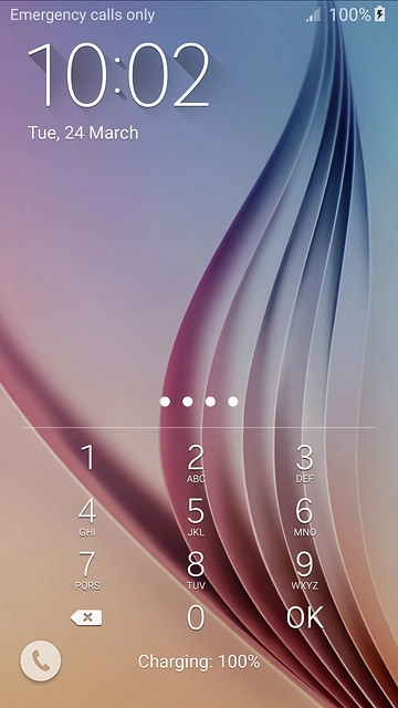 Key in your PIN and press OK.If your phone rejects the SIM:Contact your distributor or service provider where you bought your phone.