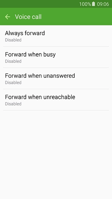 Forward when unanswered