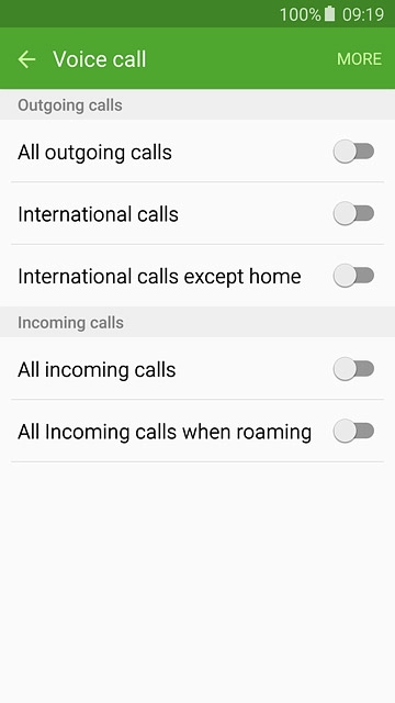 International calls