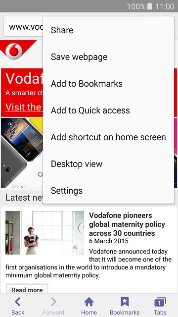 Press Add to Bookmarks.