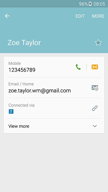 Press the required number.