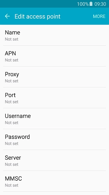 Press APN.Key in mms.vodafone.net