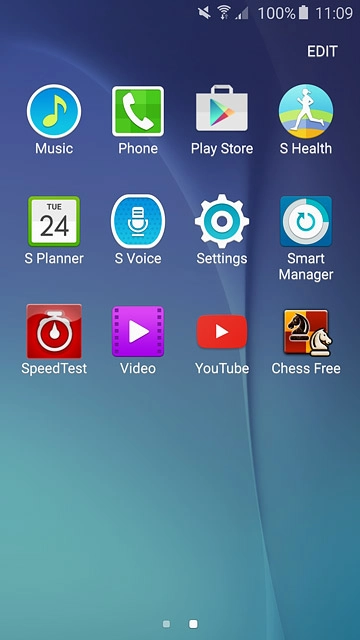 Press the app you've just installed.Follow the instructions on the display to use the app.