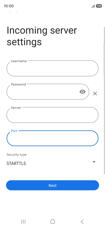 Press the drop down list below Press the drop down list below