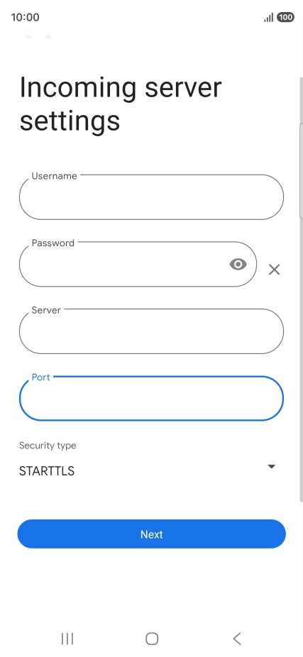 Press the drop down list below Press the drop down list below