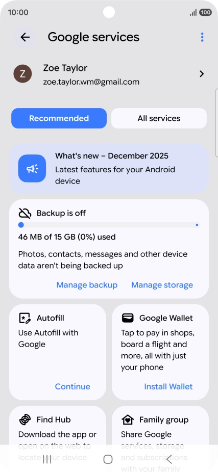 Press All services. Press All services.