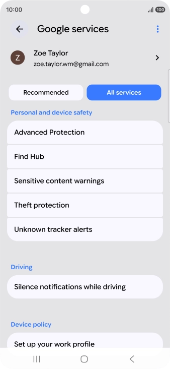 Press Find Hub. Press Find Hub.