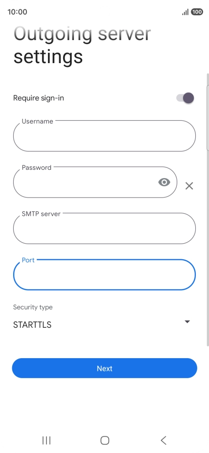 Press the drop down list below Press the drop down list below