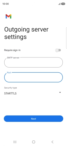 Press the drop down list below 