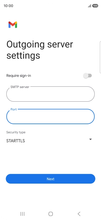 Press the drop down list below 