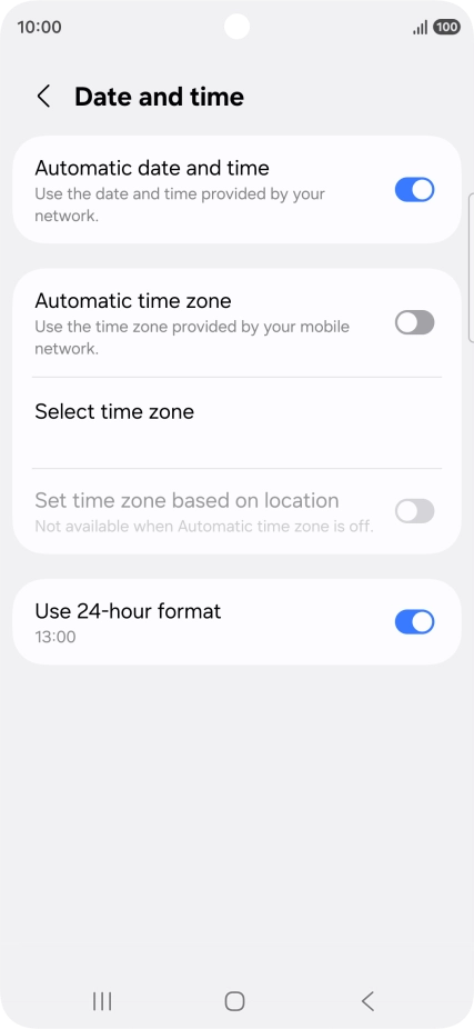 Press the indicator next to Press the indicator next to