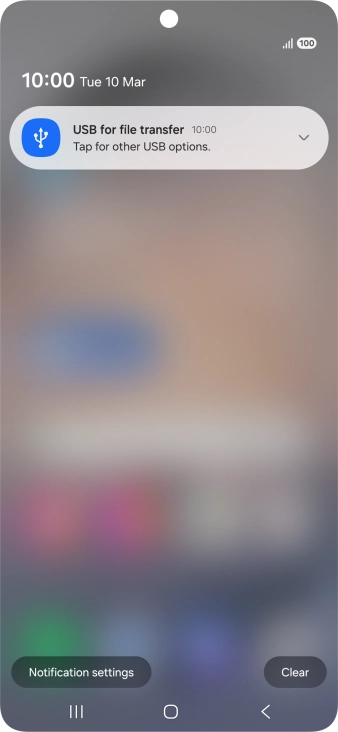 Press the drop down list. Press the drop down list.