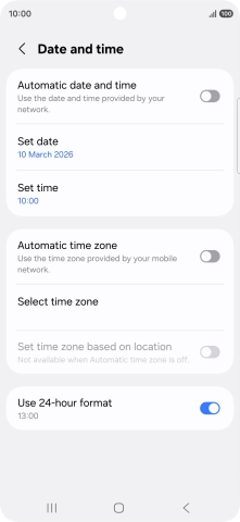 Press the indicator next to Press the indicator next to