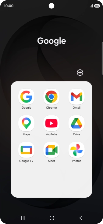 Open YouTube and go to the required video.