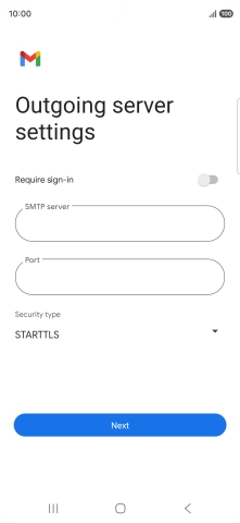 Press the field below 