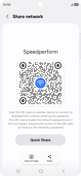 Place the QR code inside the camera frame on the other device to scan the code.