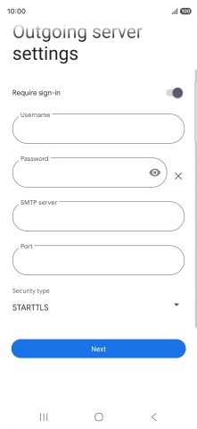Press the indicator next to Press the indicator next to