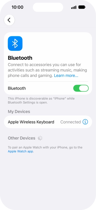 Slide your finger upwards starting from the bottom of the screen to return to the home screen.
