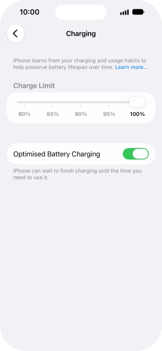 Press the indicator next to Press the indicator next to