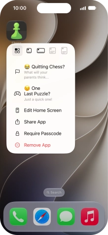 Press Require Passcode. Press Require Passcode.