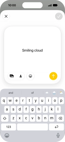 To use an existing media type as a template for your Genmoji, press the required media type and follow the instructions on the screen to select it. To use an existing media type as a template for your Genmoji, press the required media type and follow the instructions on the screen to select it.