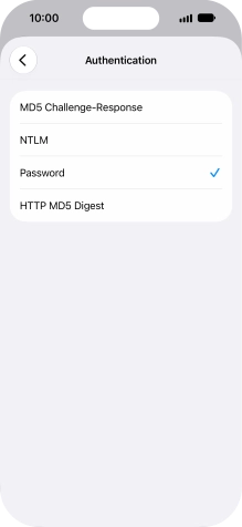 Press Password.