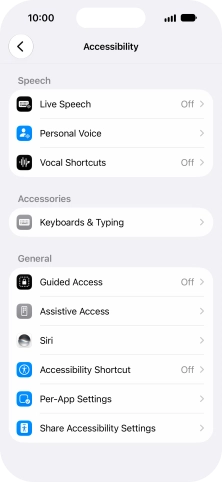 Press the required category below 