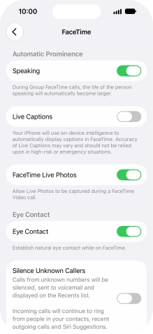 Press the indicator next to Press the indicator next to