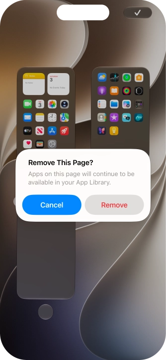 Press Remove.