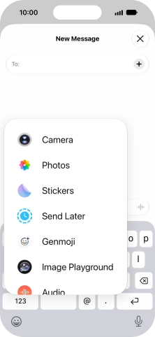 Press Genmoji. Press Genmoji.