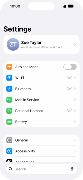 Press Mobile Service.