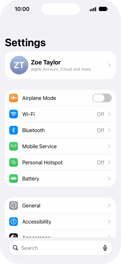 Press Mobile Service.