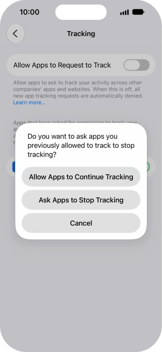 If you turn off the function, press the required setting. If you turn off the function, press the required setting.