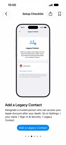 Slide your finger upwards starting from the bottom of the screen to return to the home screen.